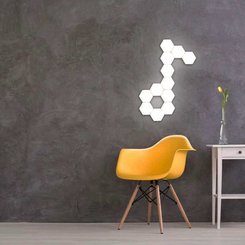 3-Pack: New Modular and Hexagonal Touch Sensitive LED Lamp DailySale