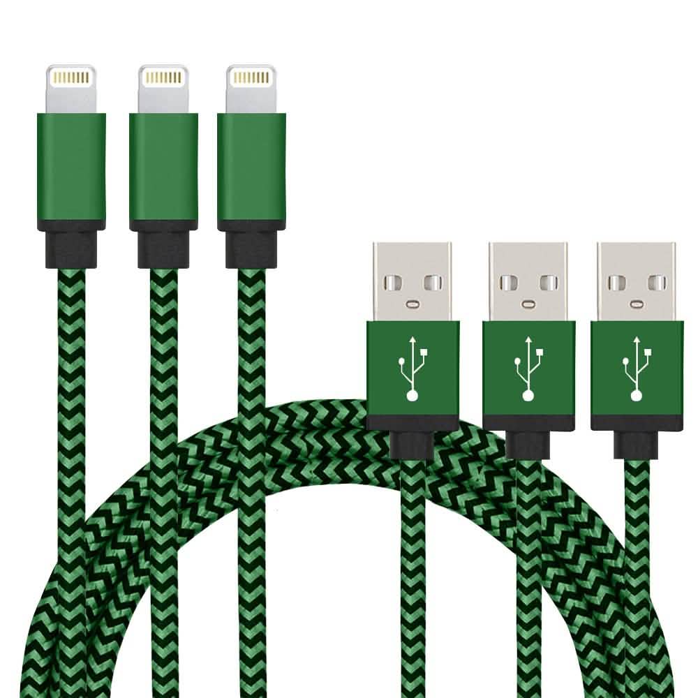 3-Pack: Nylon Braided Cables DailySale