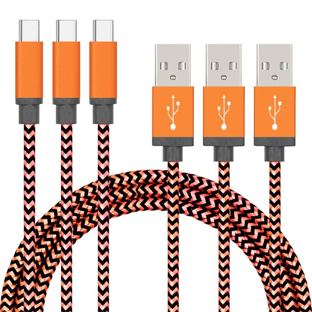 3-Pack: Nylon Braided Cables DailySale