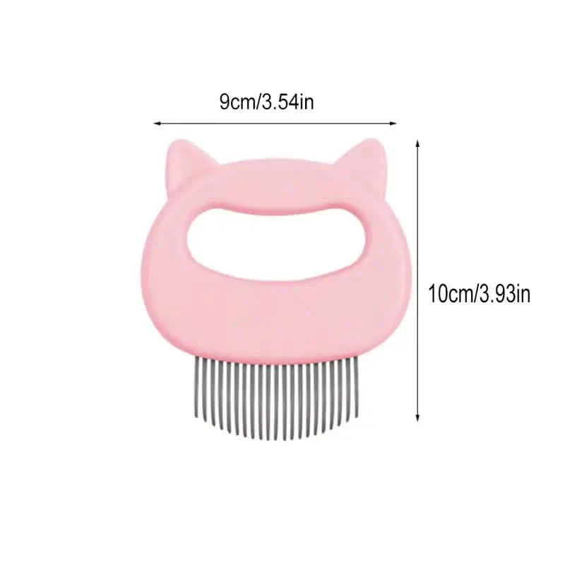3-Pack: Pet Deshedding Brush Grooming and Shedding Matted Fur Remover Massage Dematting Tool DailySale