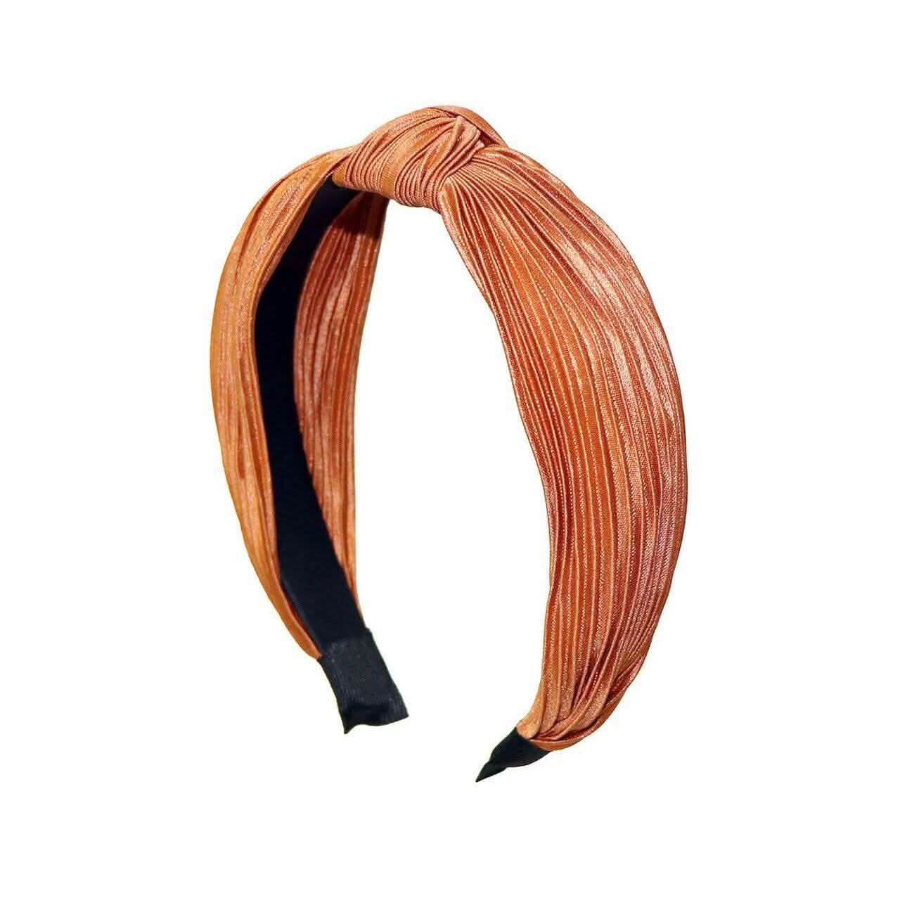 3-Pack: Pleated Solid "C" Shaped Head Band DailySale