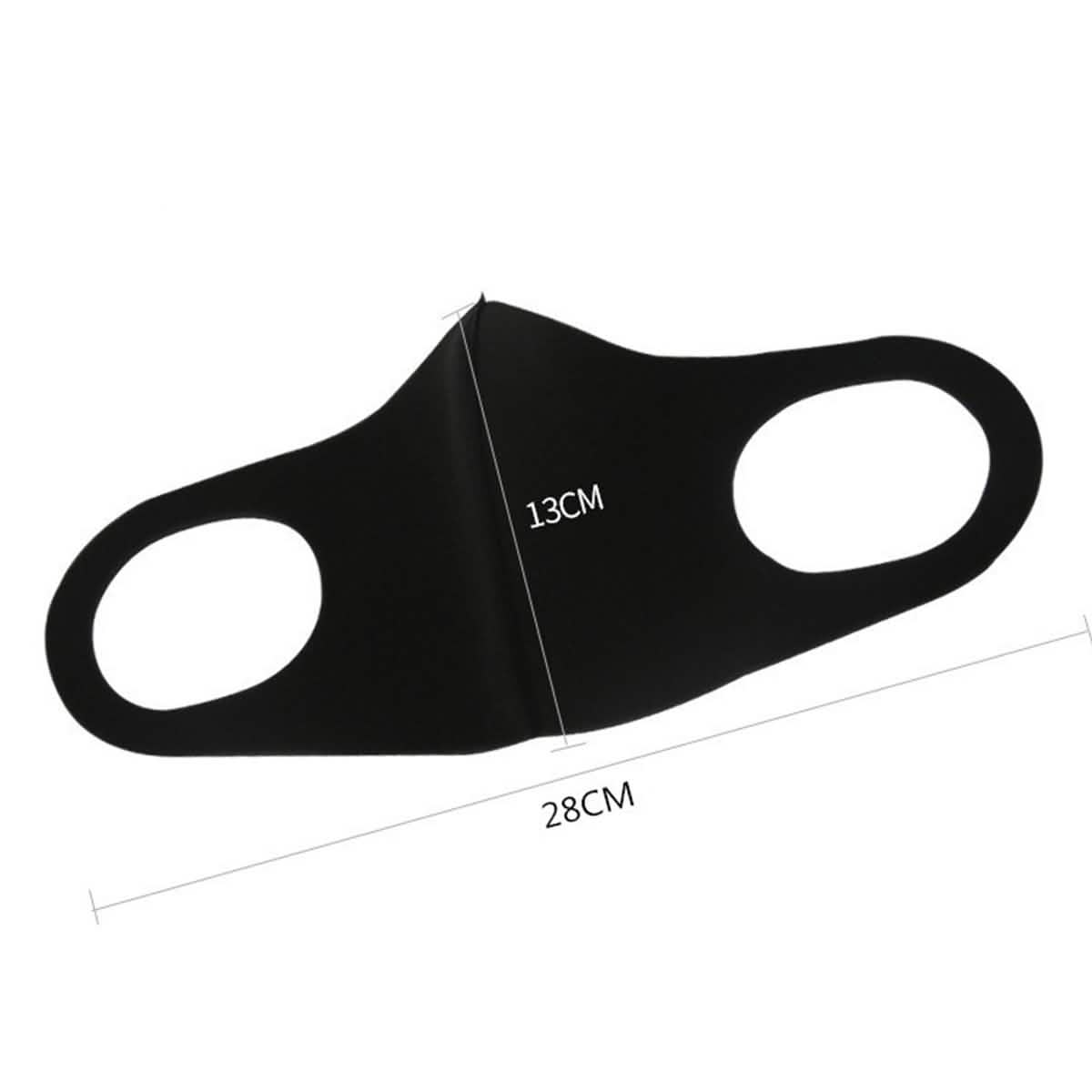3-Pack: Reusable Black Face Mask DailySale