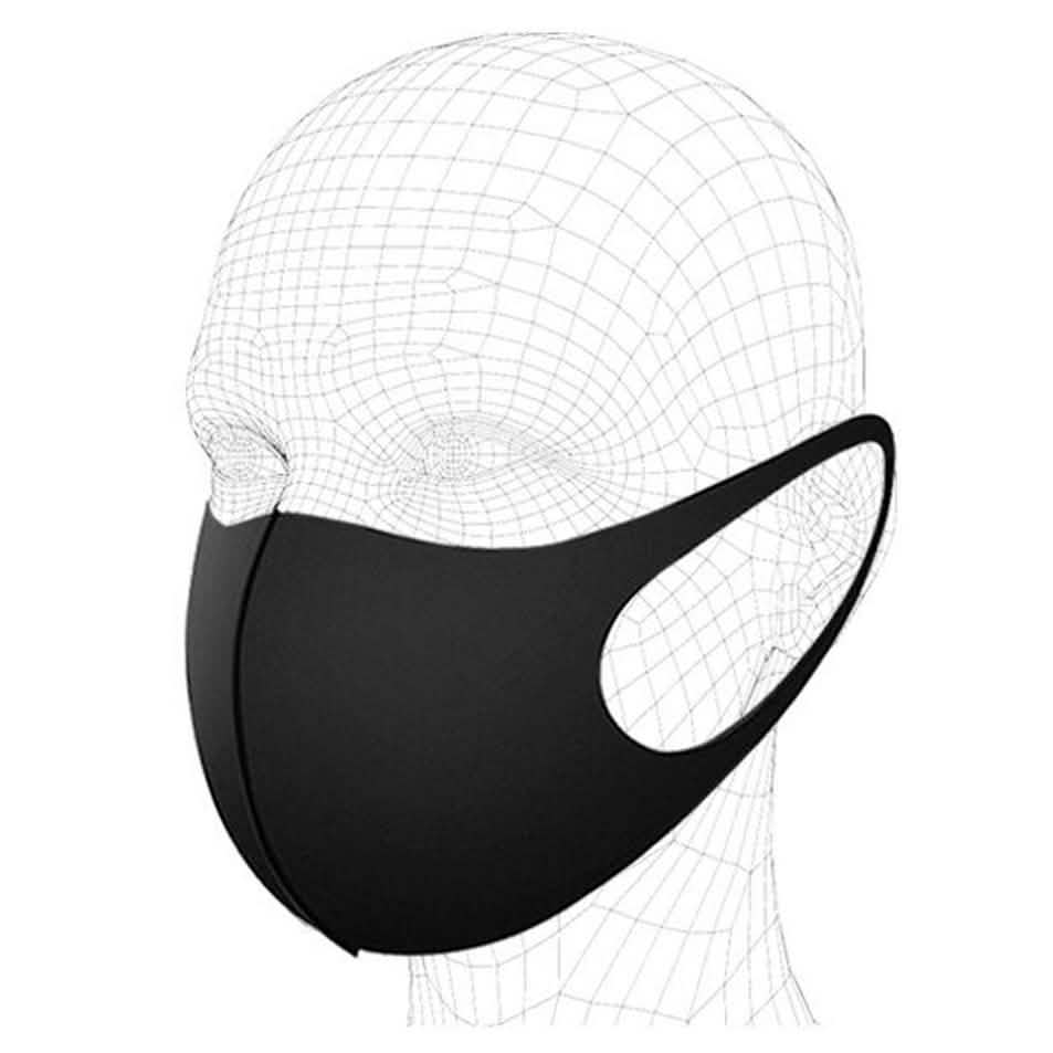 3-Pack: Reusable Black Face Mask DailySale