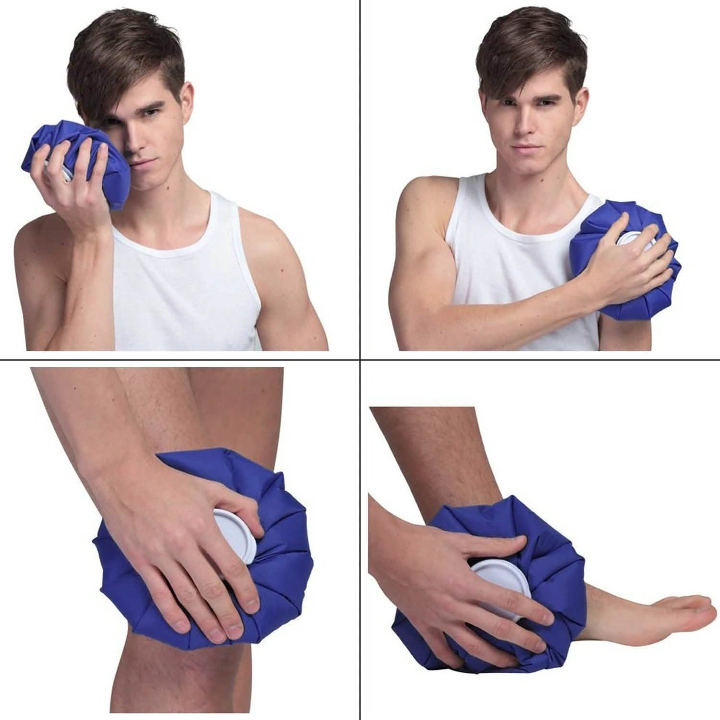 3-Pack: Reusable Ice Bag Pain Relief Heat Pack Sports Injury First Aid DailySale