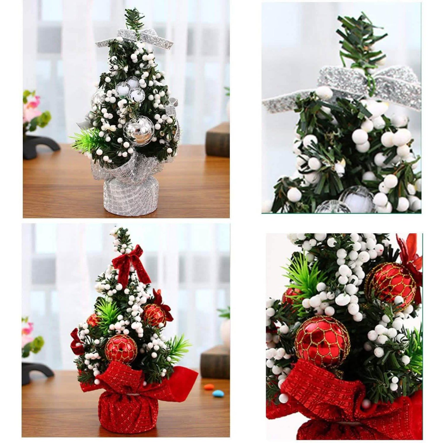 3-Pack: Tabletop Mini Christmas Tree DailySale