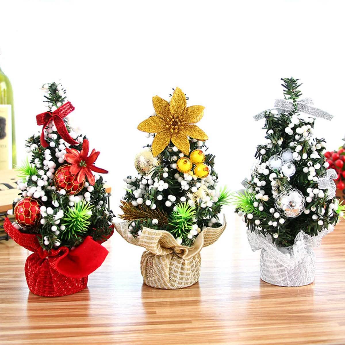 3-Pack: Tabletop Mini Christmas Tree DailySale
