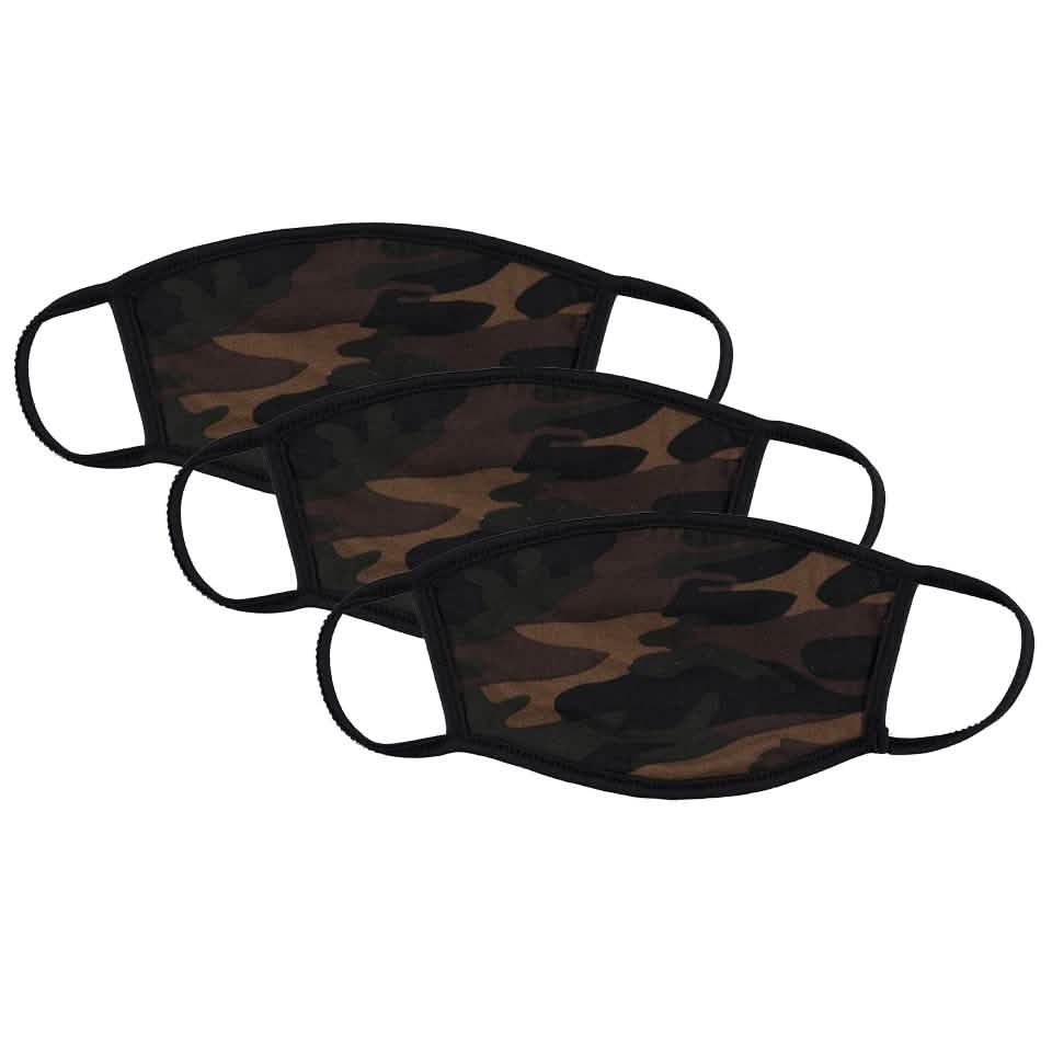 3-Pack: Washable Reusable Non-Medical Fabric Face Masks DailySale