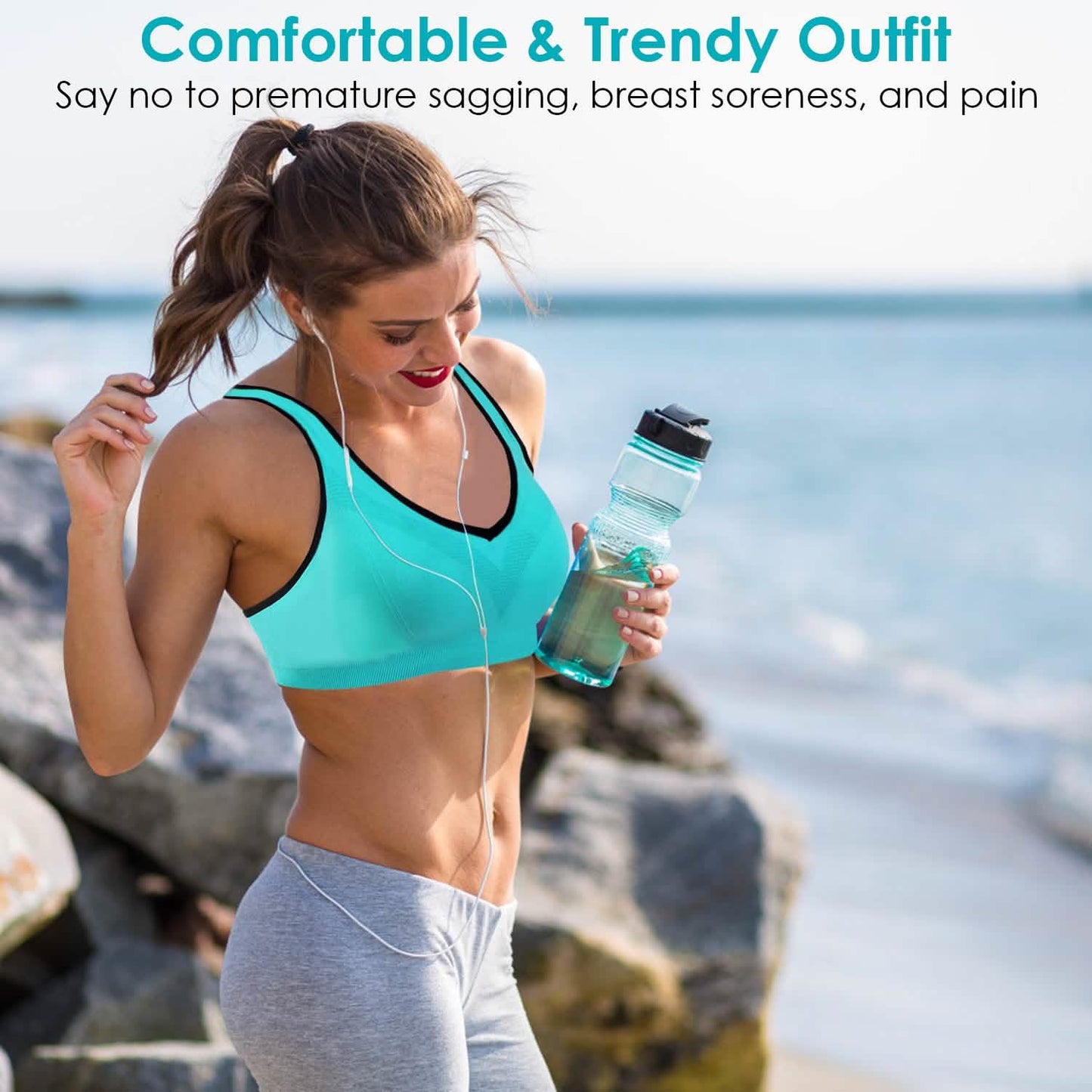 3-Pack: Women Padded Sports Bras DailySale