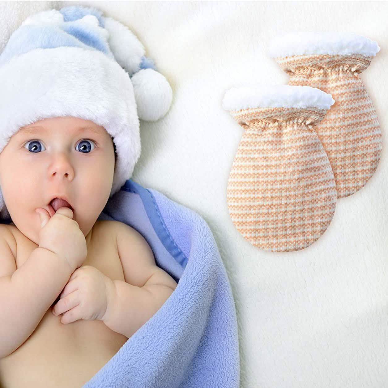 3-Pairs: Newborn Mitten Gloves DailySale