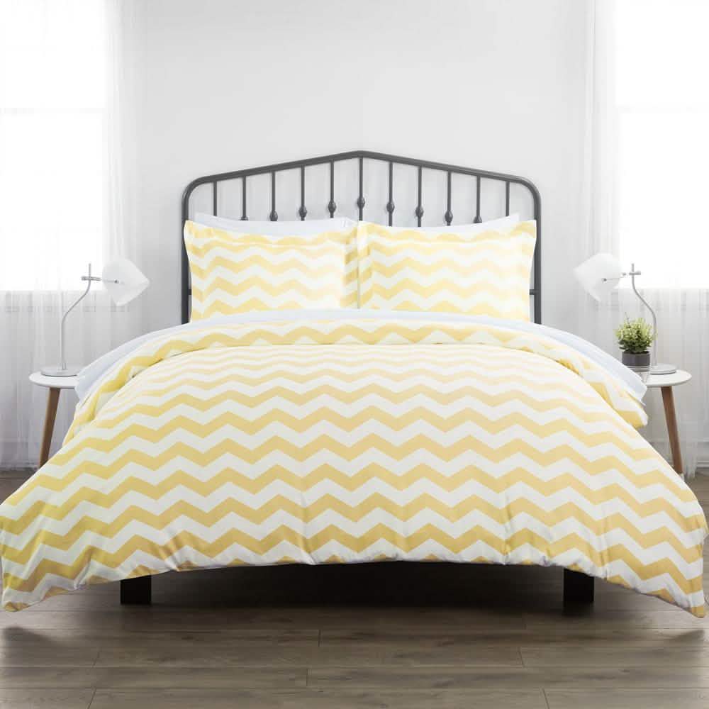 3-Piece: Arrow Patterned Duvet Cover Set DailySale