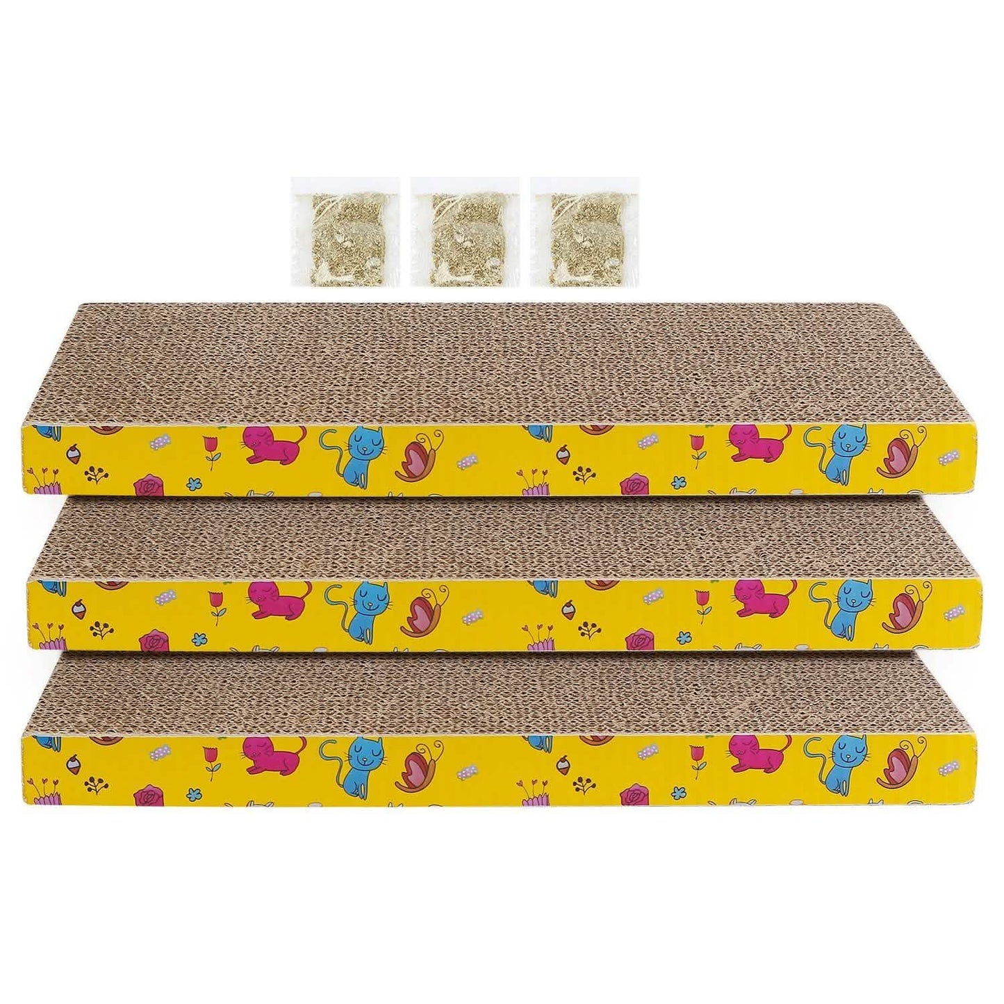 3-Piece: Cat Scratcher Pads DailySale