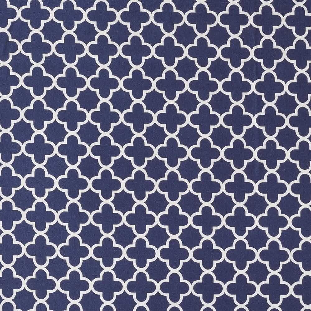 3-Piece: Quatrefoil Patterned Duvet Cover Set DailySale