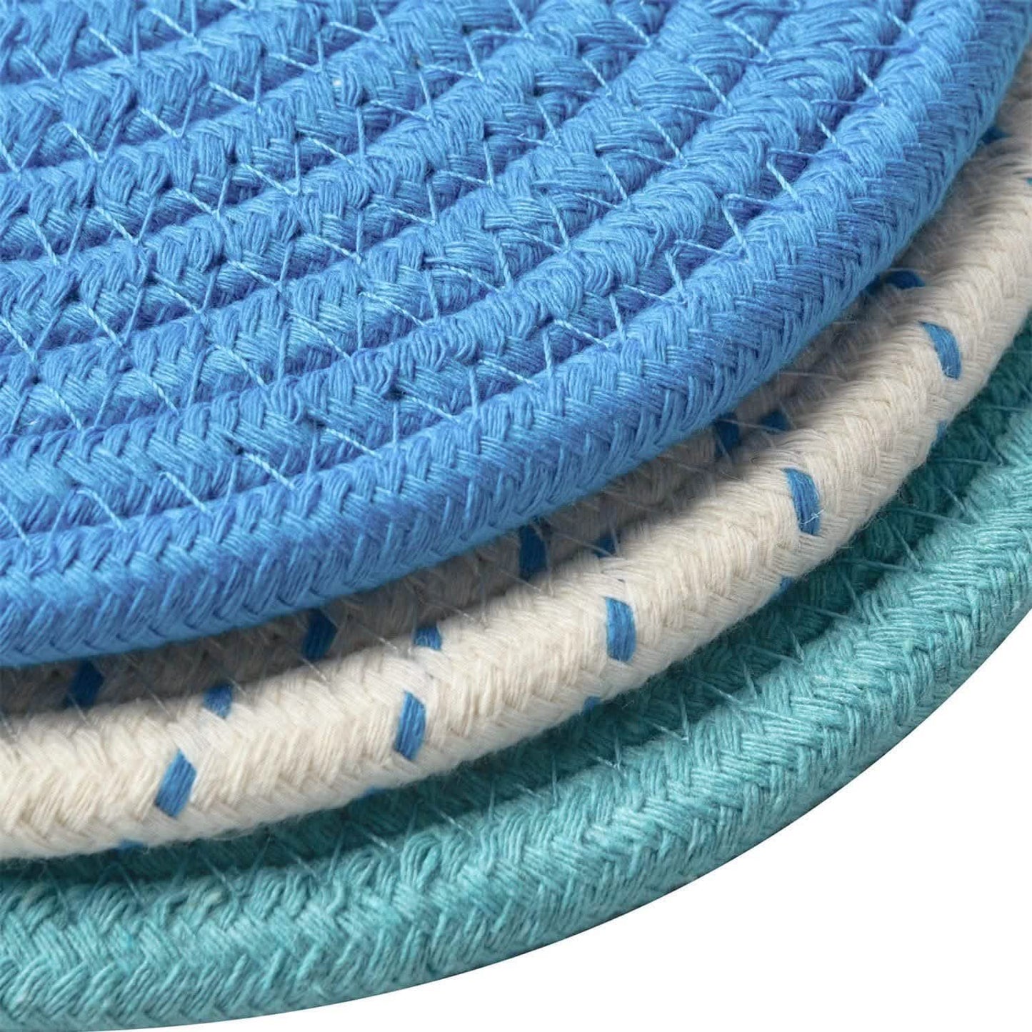 3-Piece Set: 100% Pure Cotton Thread Weave Hot Pot Holders DailySale