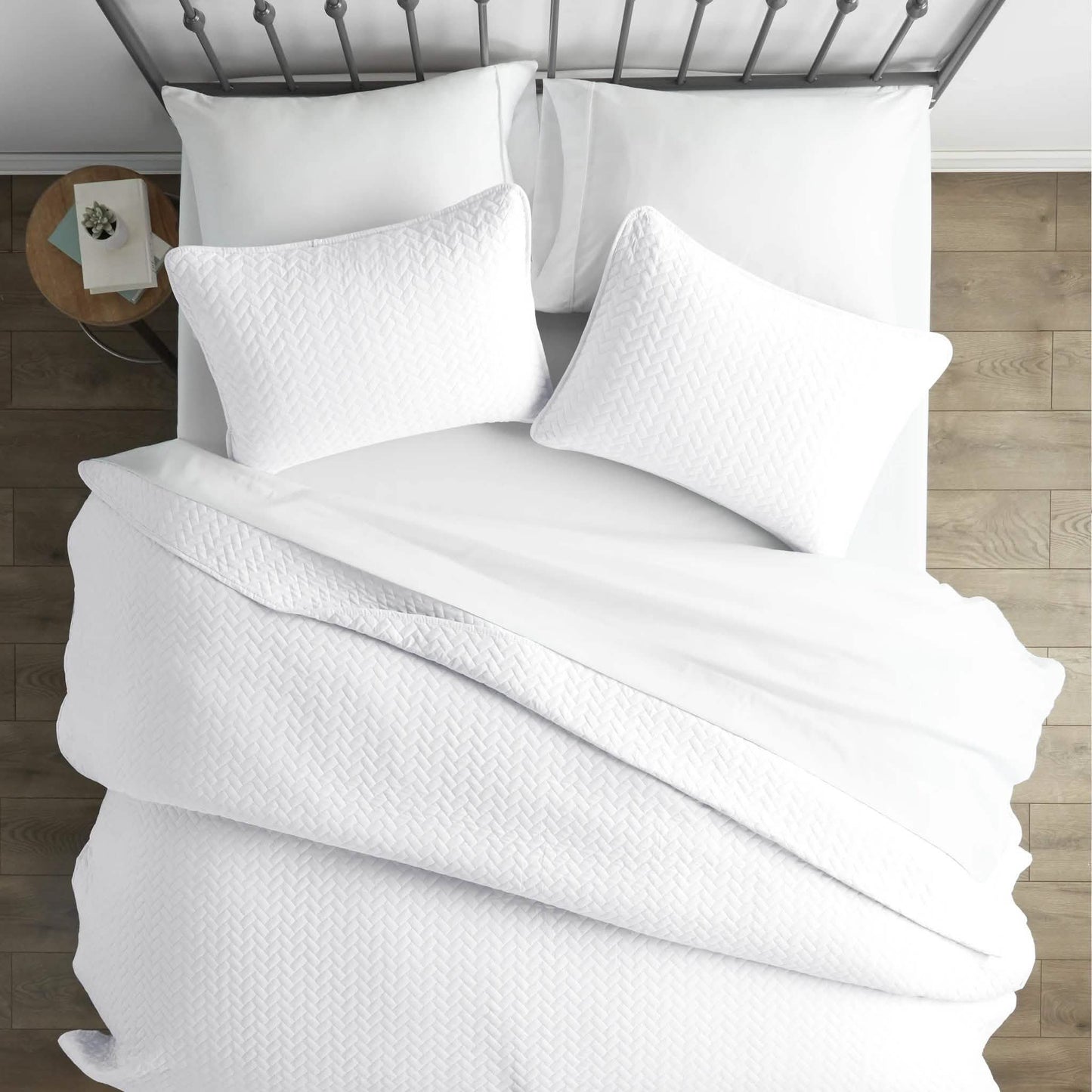 3-Piece Set: Herring Quilted Coverlet DailySale