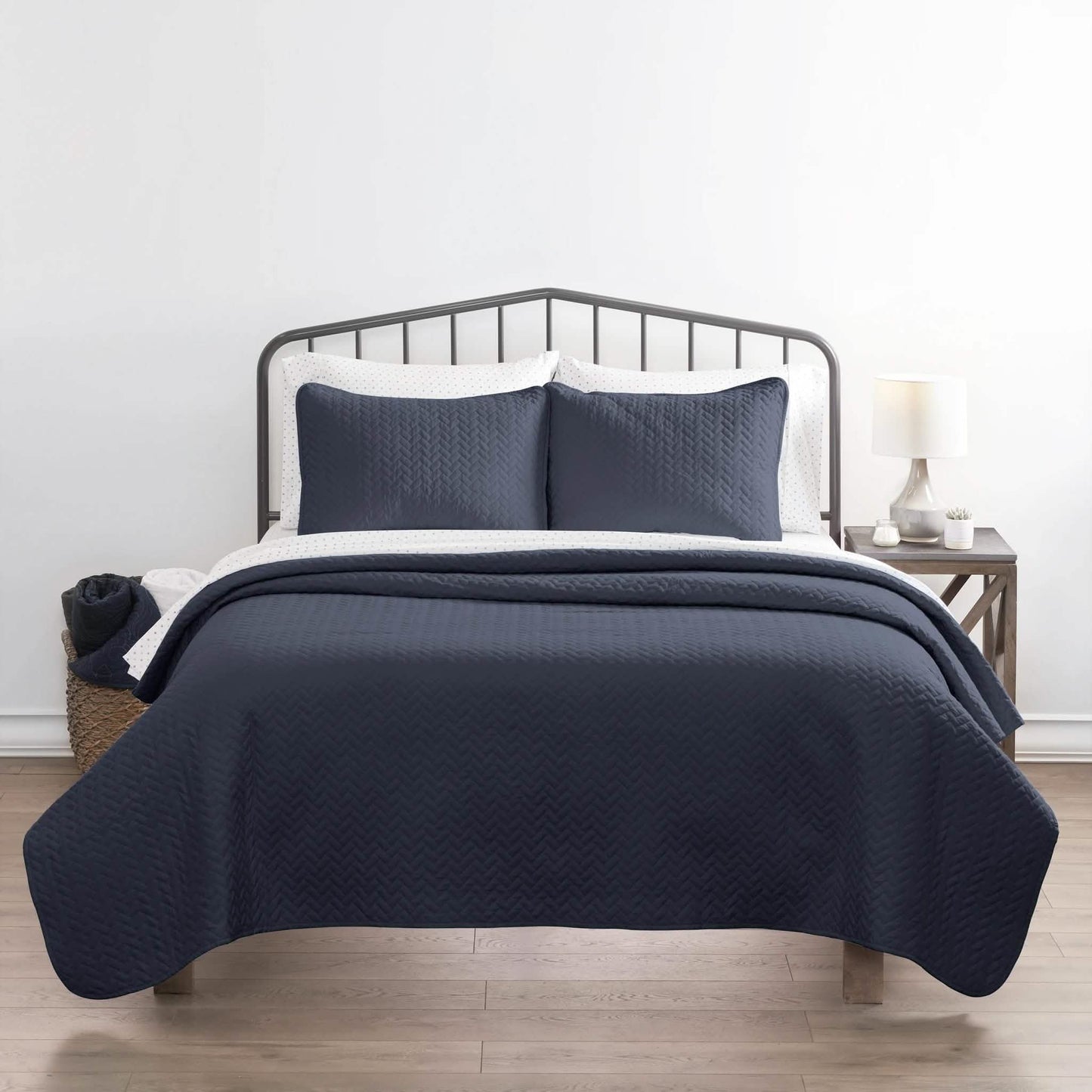 3-Piece Set: Herring Quilted Coverlet DailySale