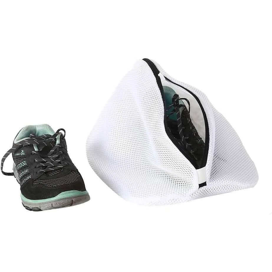 3-Piece Set: Mesh Shoe Laundry Bags with Zip Closure DailySale