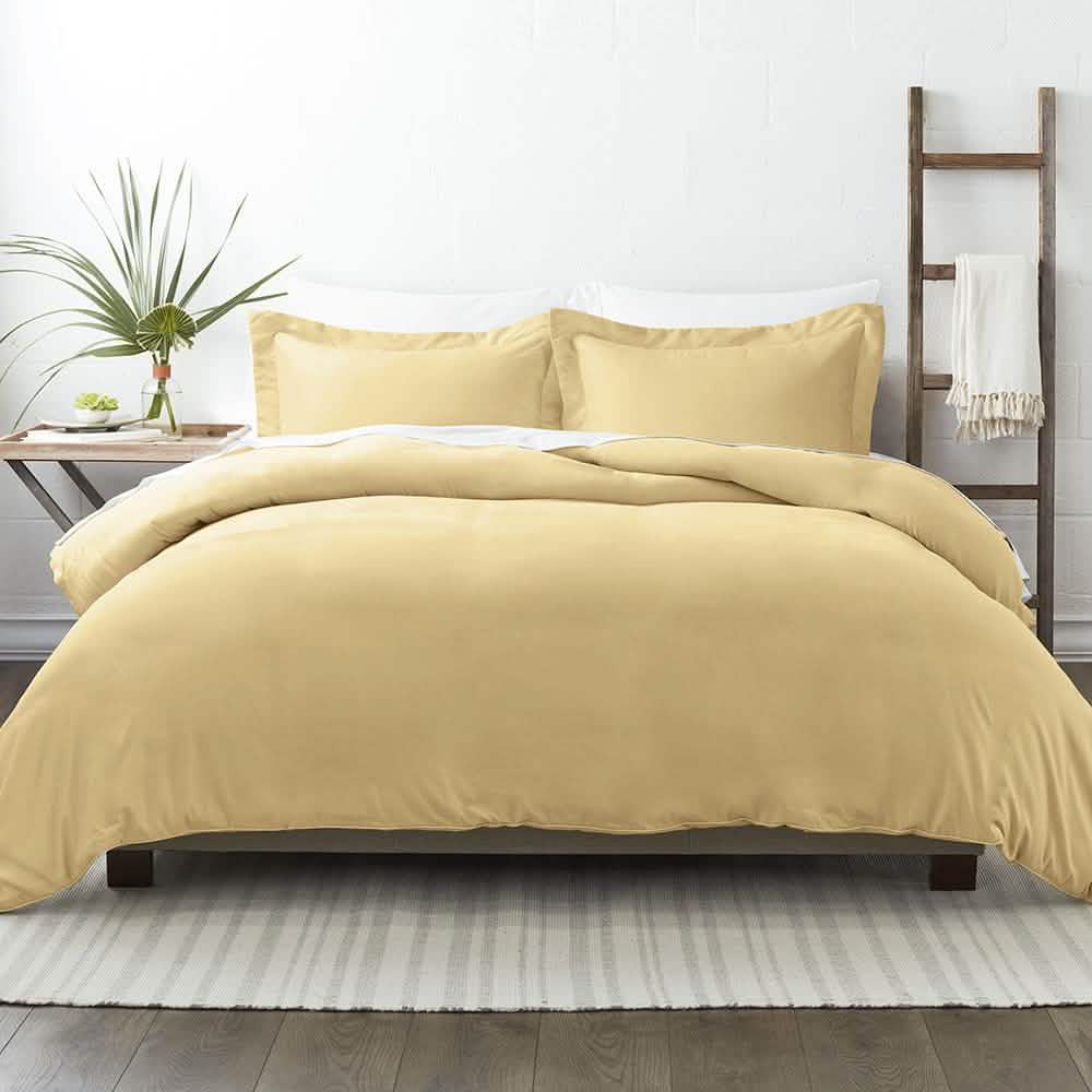 3-Piece: Solid Duvet Cover Set DailySale