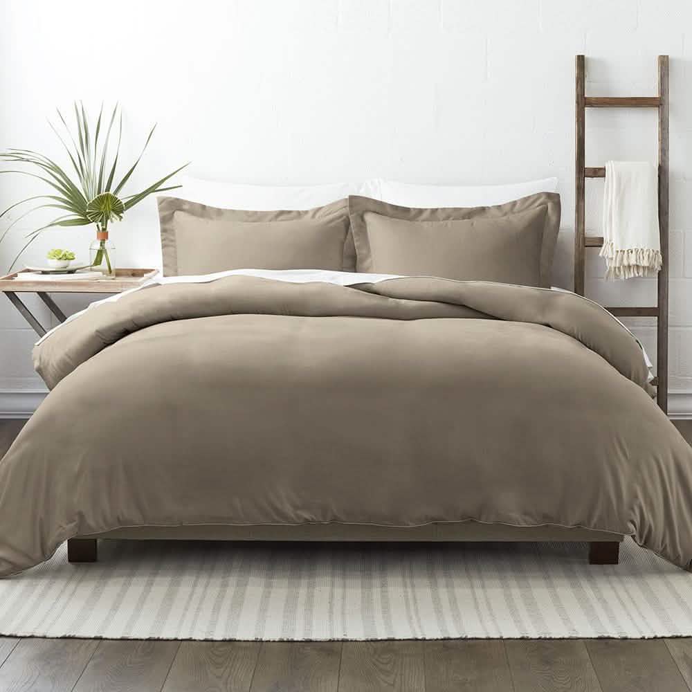 3-Piece: Solid Duvet Cover Set DailySale