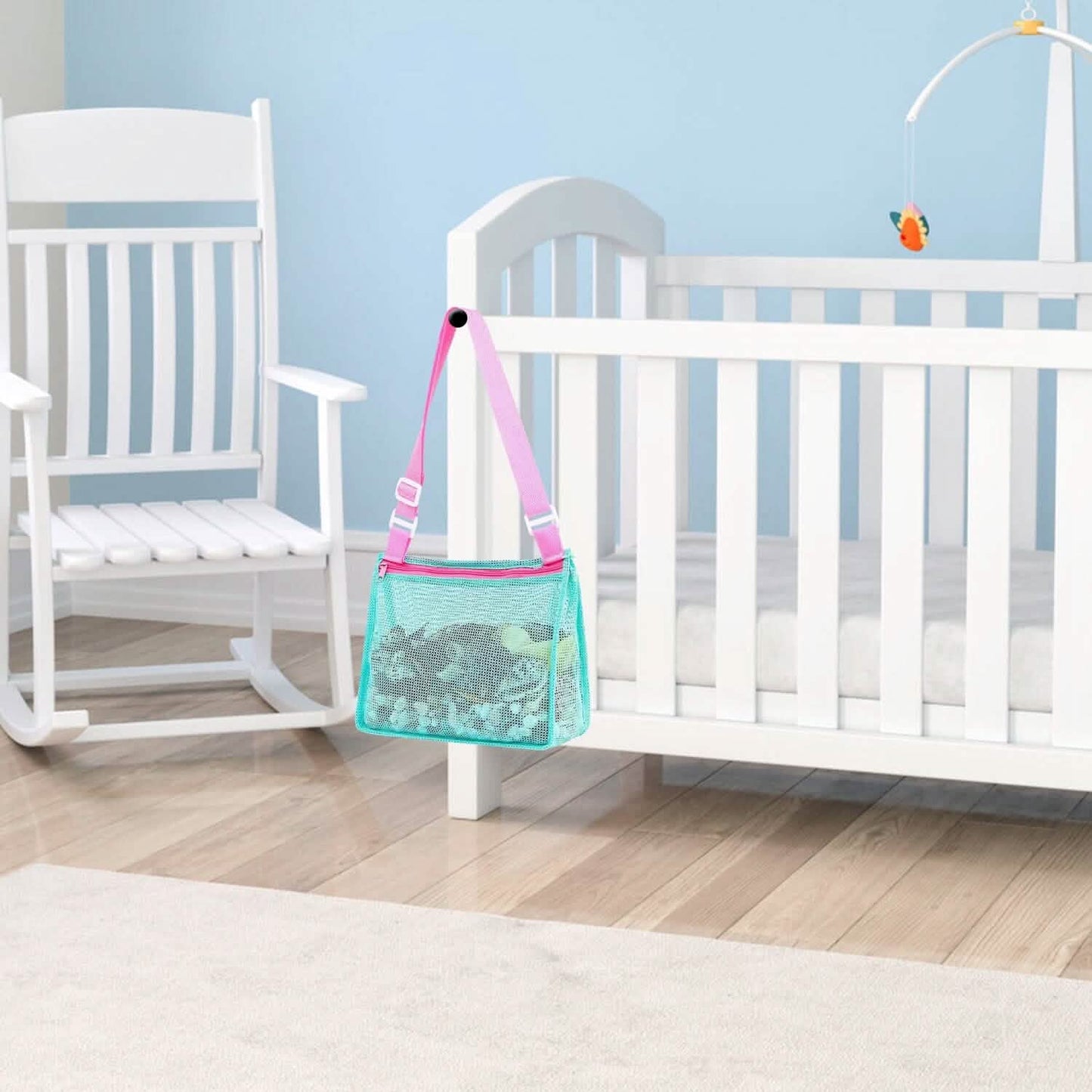 3-Pieces: Beach Mesh Bags Seashell Sand Tote Bag DailySale