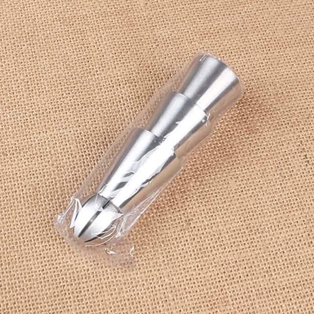 3-Pieces: Russian Stainless Steel Tips Tulip Sphere Whip Cream Buttercream Icing Piping Nozzles DailySale