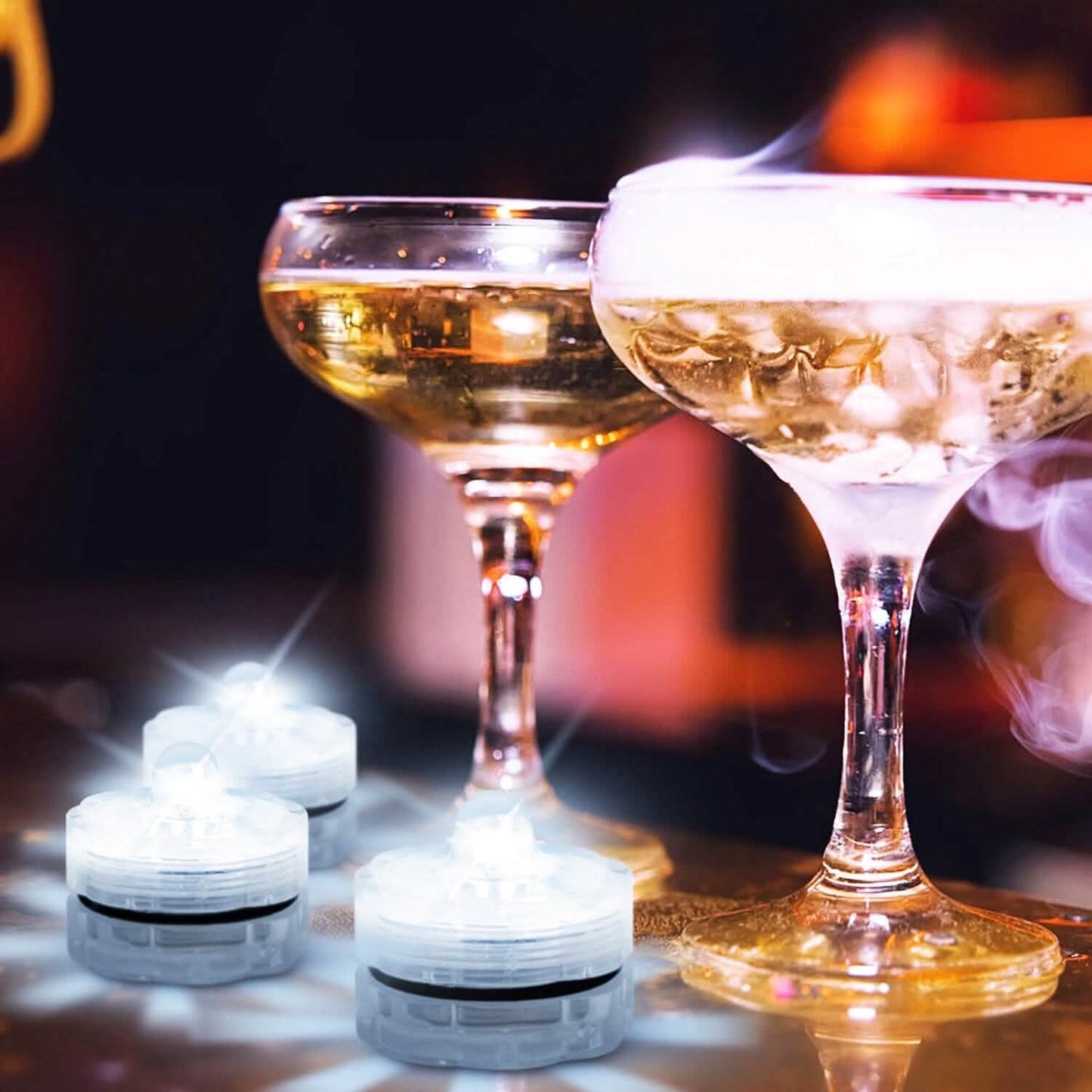 3-Pieces: Submersible LED Tea Lights Waterproof Candle Lights DailySale