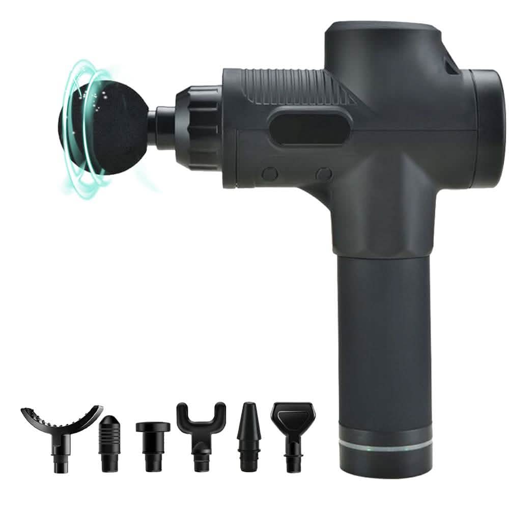 30 Speed Deep Tissue Ultra-Quiet Muscle Massage Gun with 7 Heads DailySale