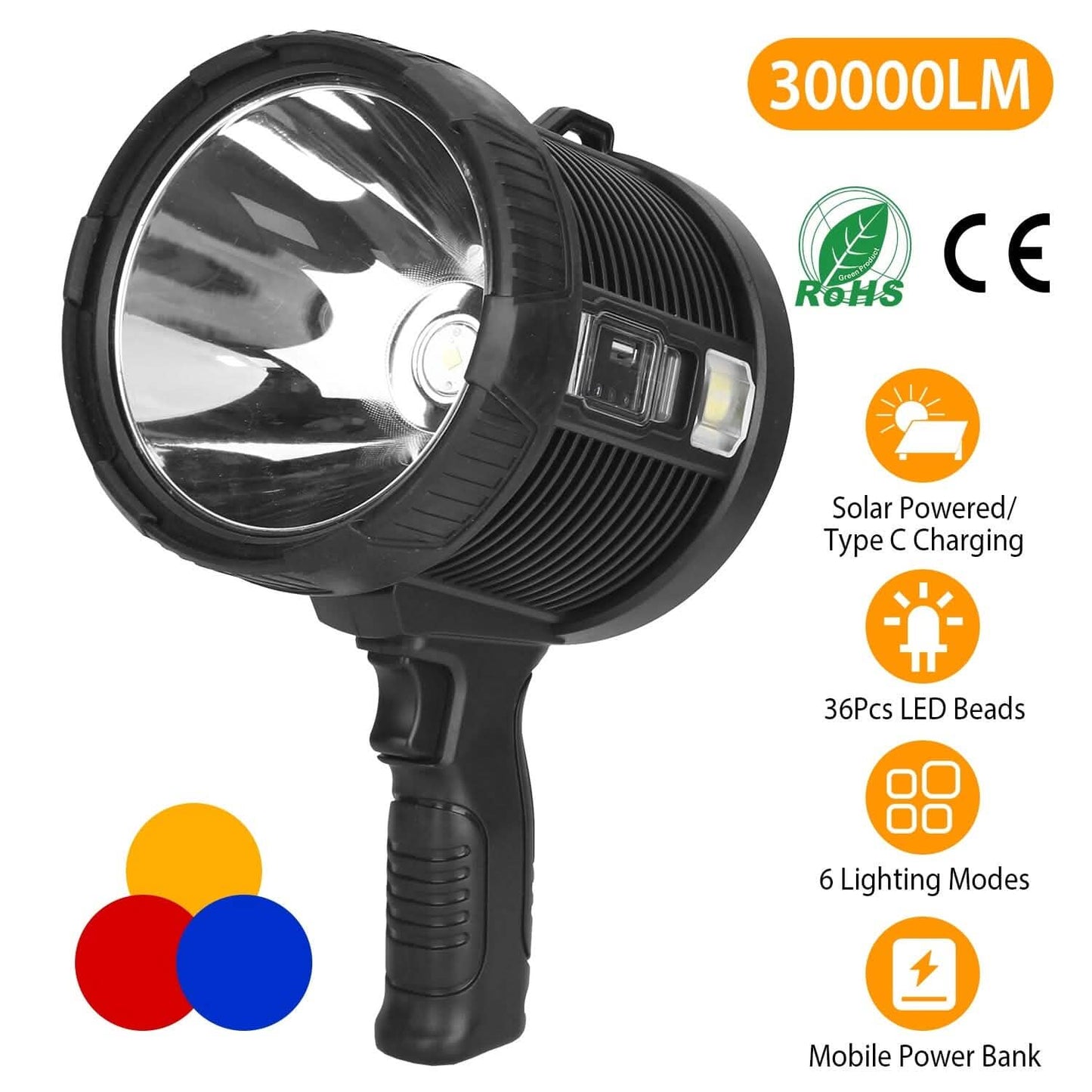 3000LM Rechargeable LED Flashlight DailySale