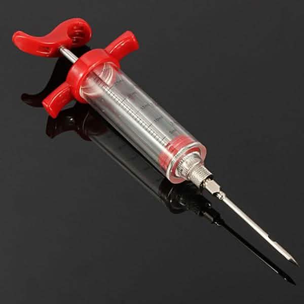 30ml BBQ Meat Marinade Sauce Seasoning Syringe Injector DailySale