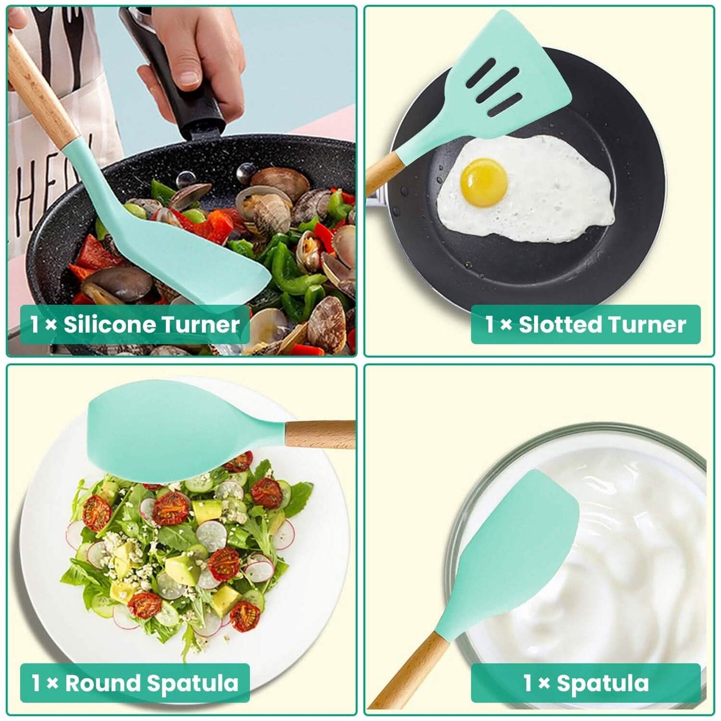 35-Pieces: Kitchen Cooking Utensils Set DailySale