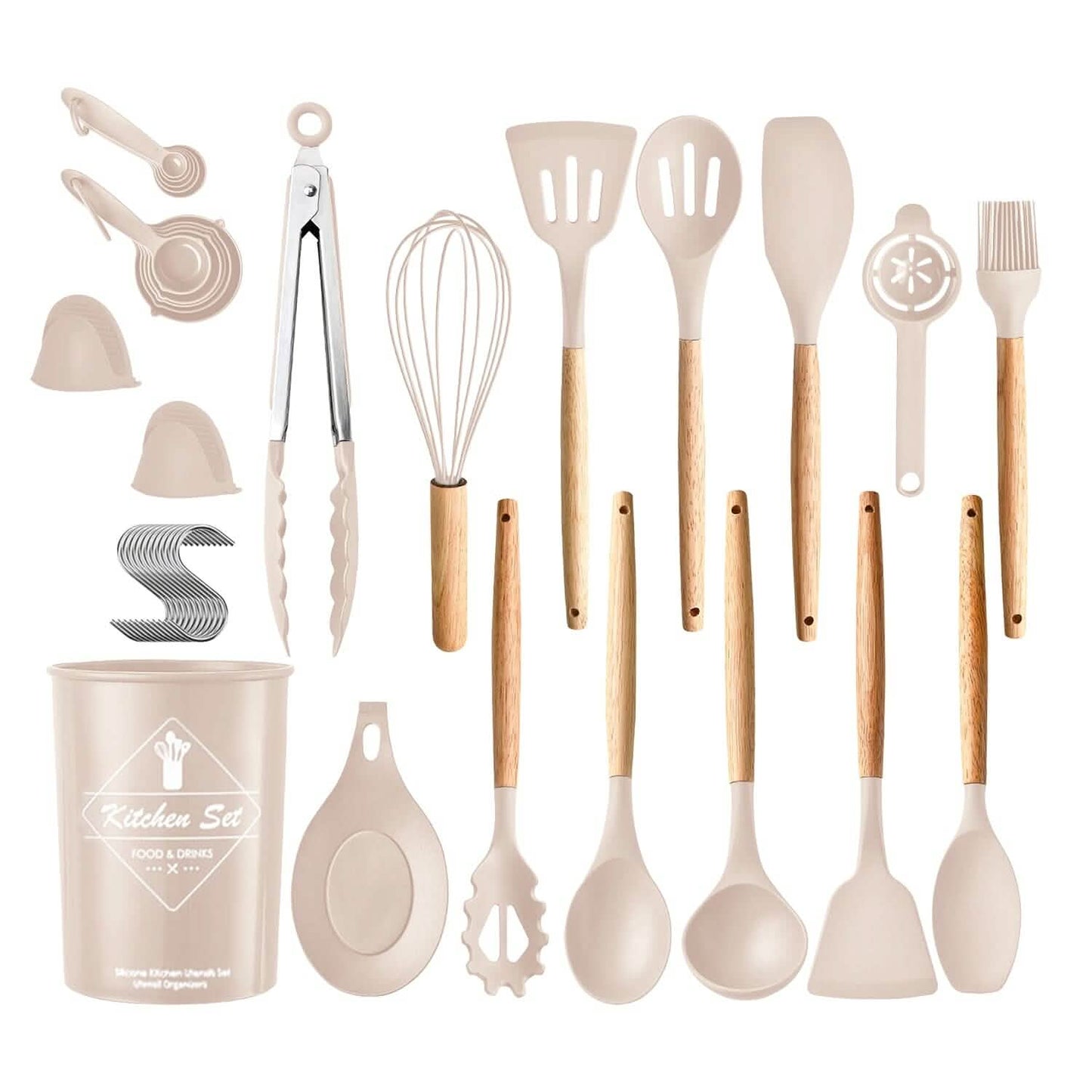 35-Pieces: Kitchen Cooking Utensils Set DailySale