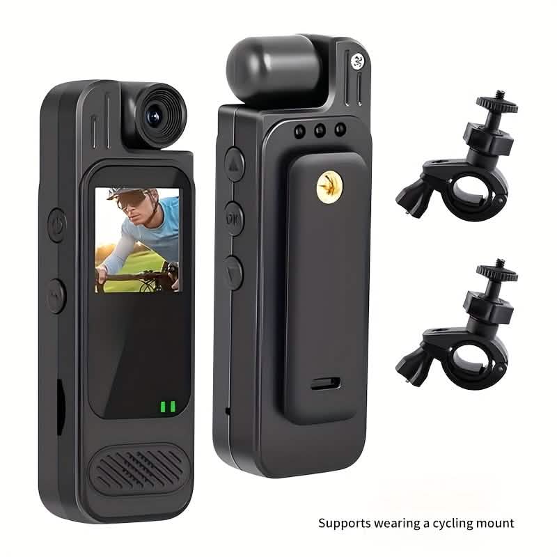 Premium Portable Body Camera Recorder – HD, SD Card Compatible DailySale