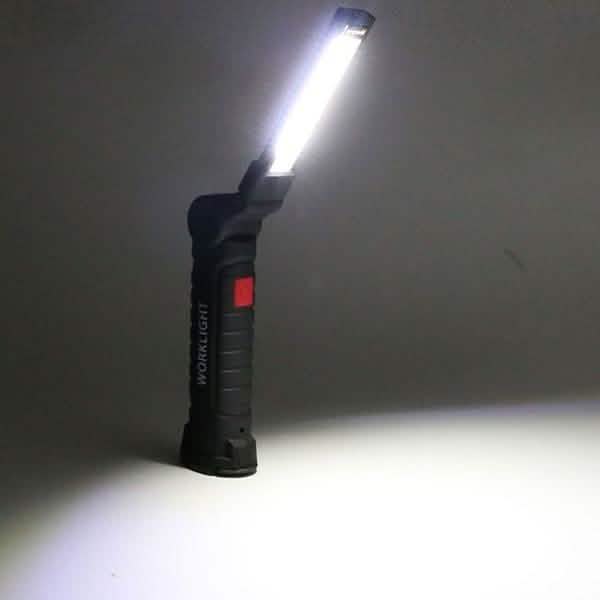 360° Rotation Inspection Lamp LED + COB Flexible Cordless Rechargeable Work Light DailySale