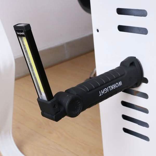 360° Rotation Inspection Lamp LED + COB Flexible Cordless Rechargeable Work Light DailySale