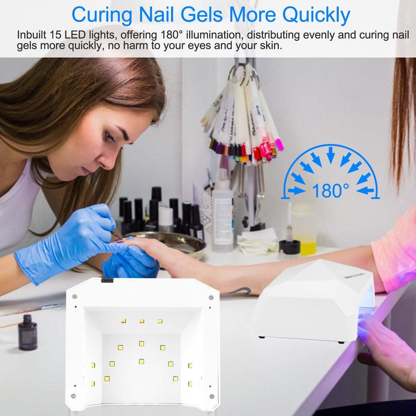 36W UV LED Lamp Nail Polish Dryer DailySale