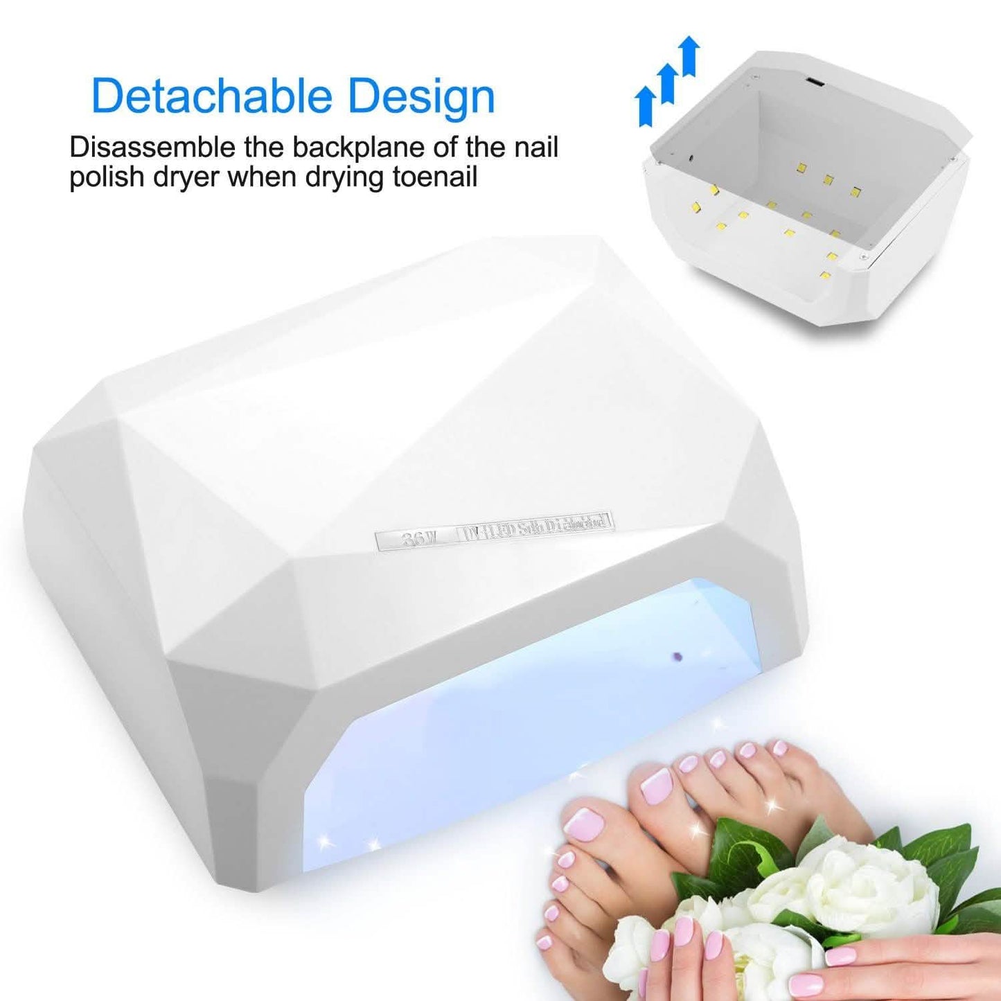 36W UV LED Lamp Nail Polish Dryer DailySale
