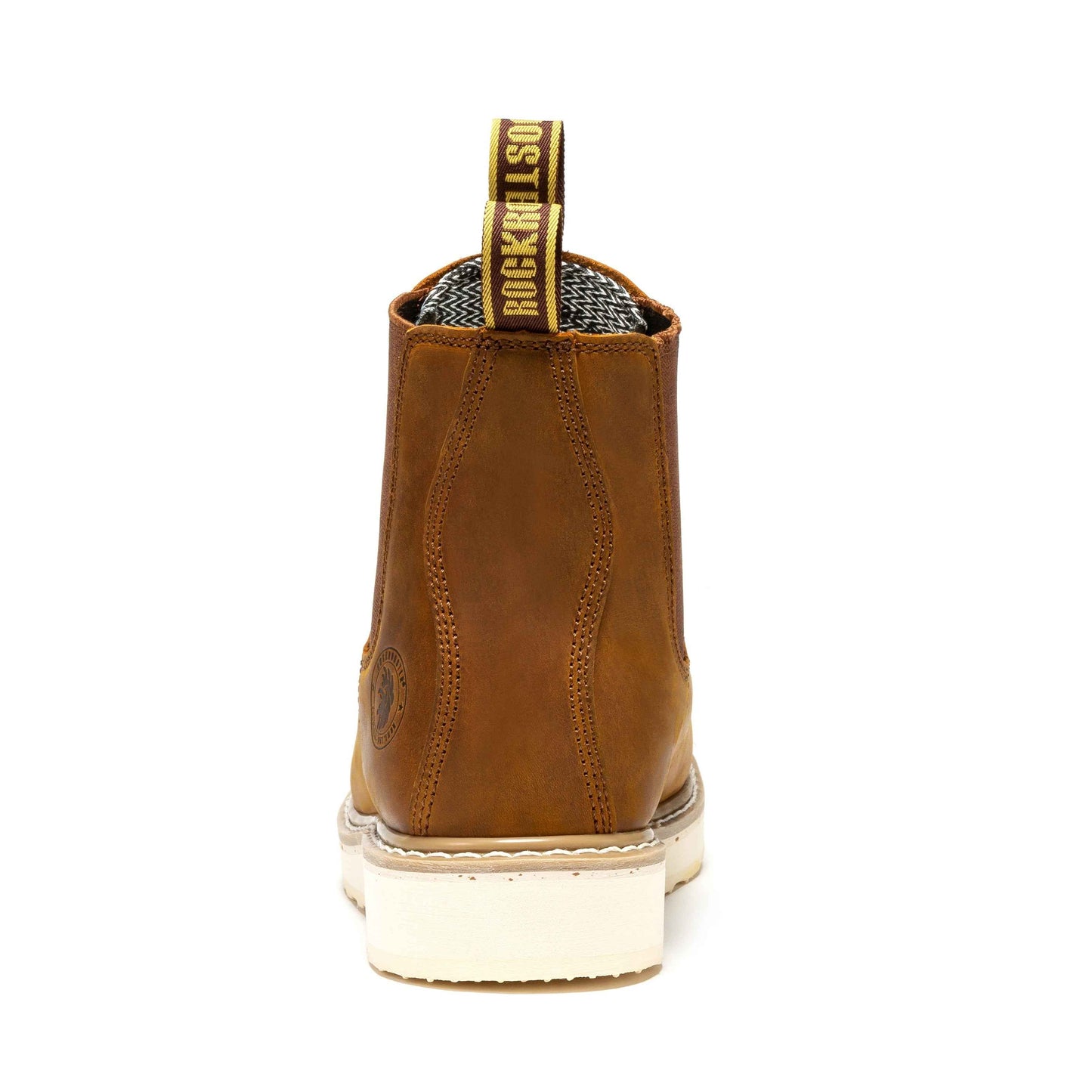 ROCKROOSTER Capitola Men's 6 inch Brown Wedge Work Boots SAP102