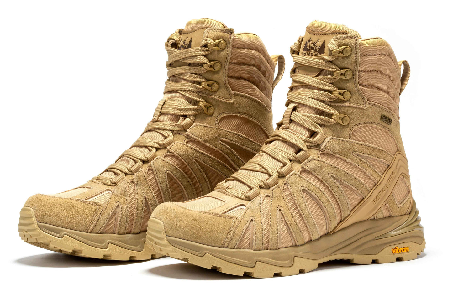 Botas Pro Sand 8 Inch Waterproof Tactical Boots with VIBRAM® Traction Lug Outsole BP22820