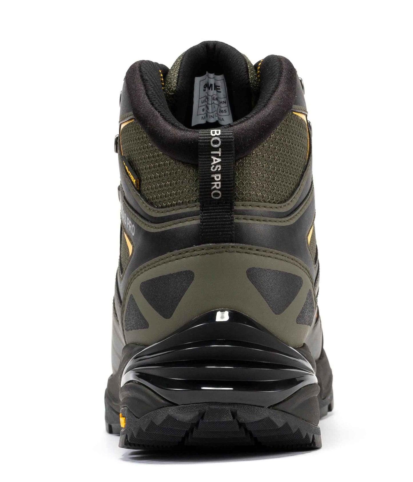 Botas Pro Metallic Green 6 Inch Waterproof Hiking Boots with VIBRAM® Traction Lug Outsole BP22111