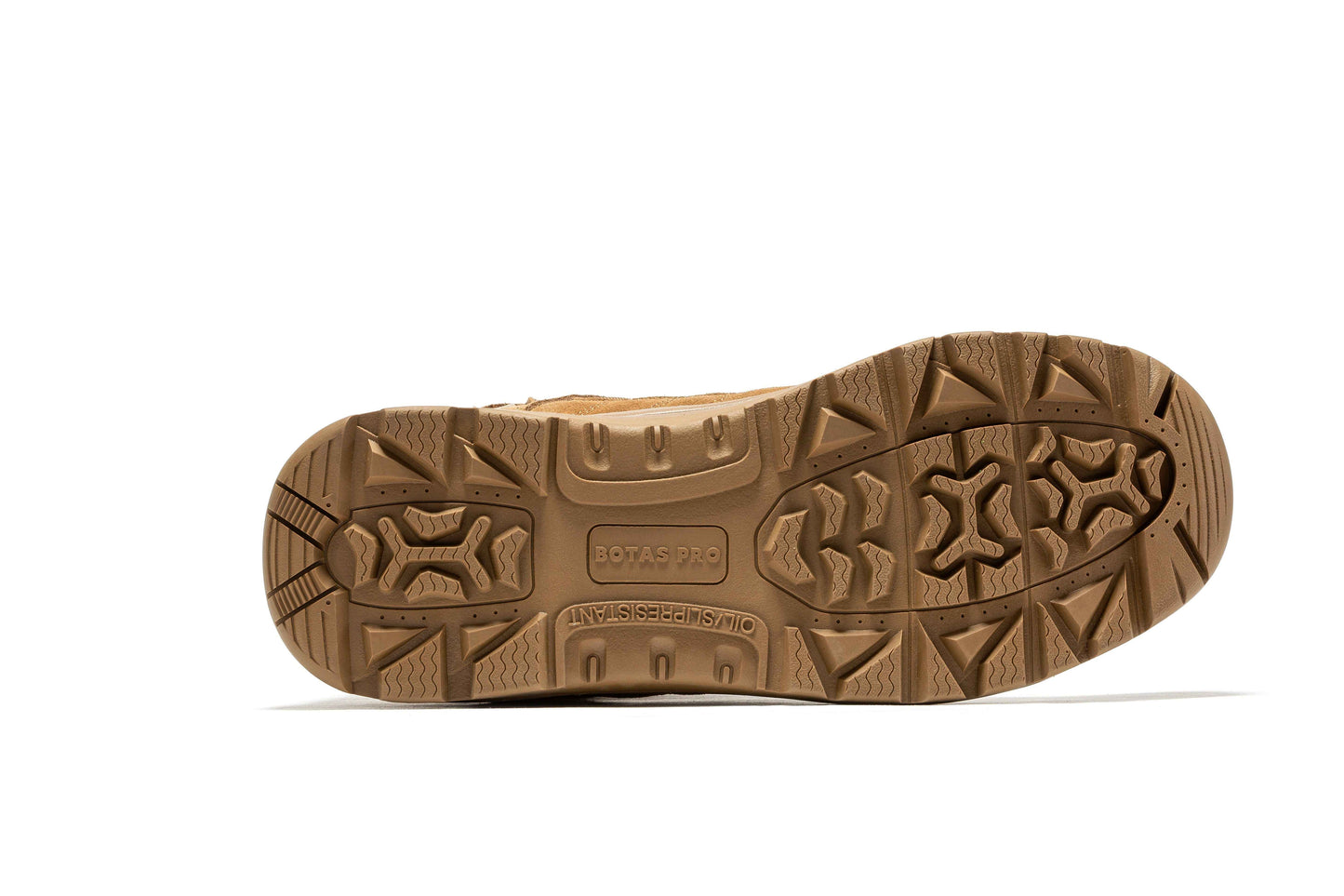 Botas Pro Coyote Men's 6 inch Side Zipper Rubber Sole Tactical Boots BMP111CT