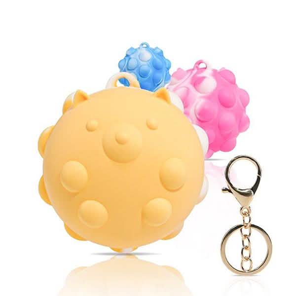 3D Pop Ball Fidget Toy Keychain Stress Reliever For Children and Adults DailySale
