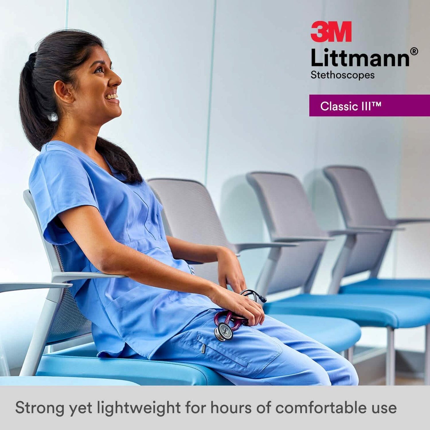 3M Littmann Classic III Monitoring Stethoscope (Refurbished) DailySale