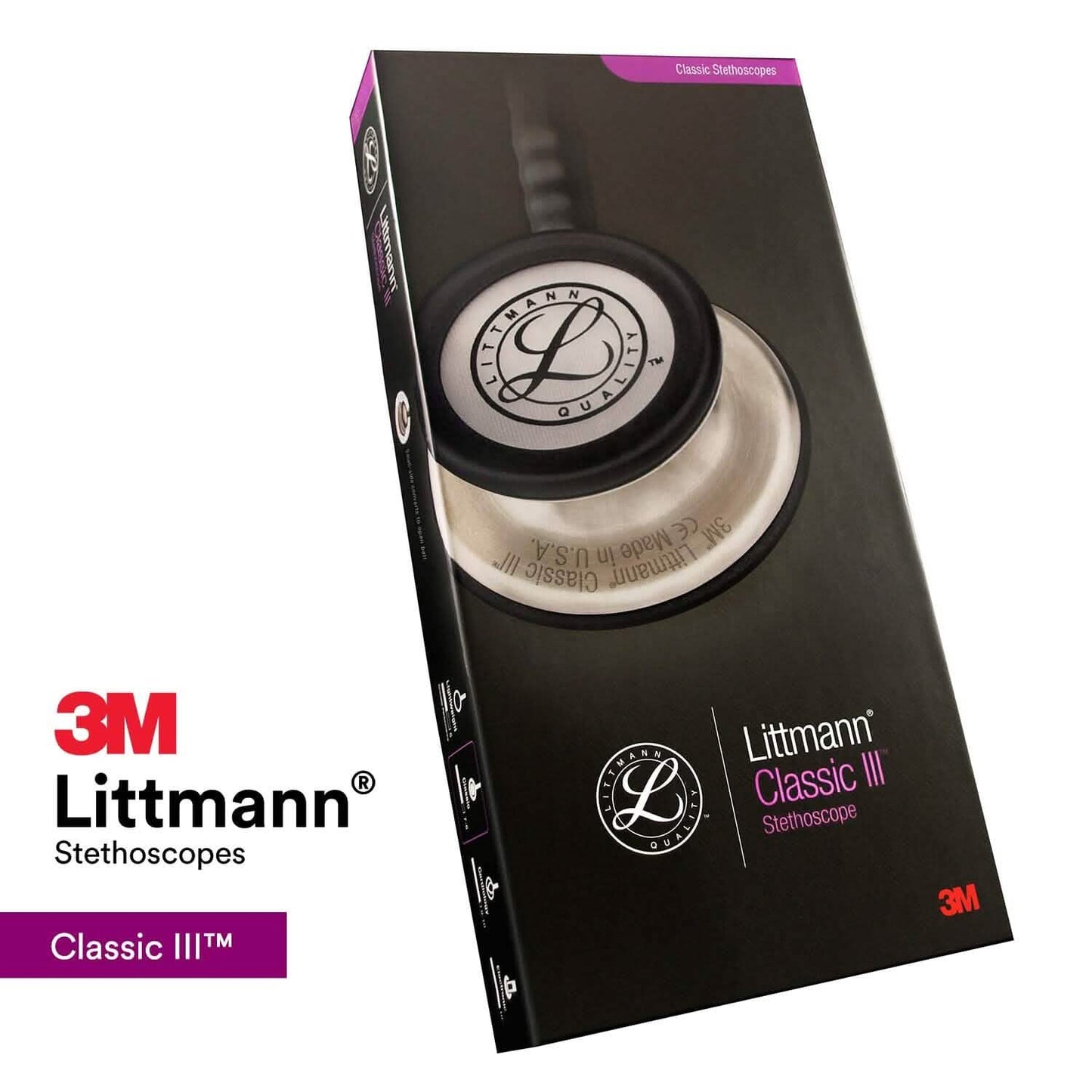 3M Littmann Classic III Monitoring Stethoscope (Refurbished) DailySale