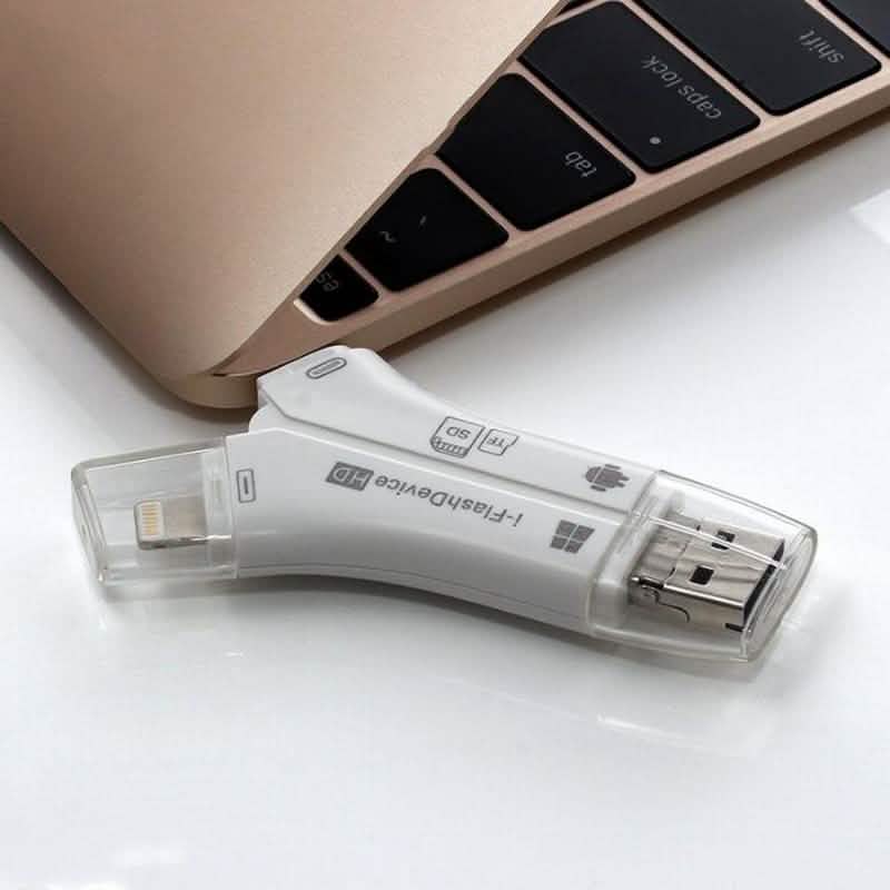 4-in-1 Media Transfer Card Reader with Memory Card DailySale