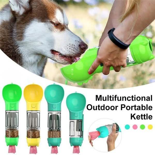 4-in-1 Portable Dog Water Bottle Dispenser DailySale