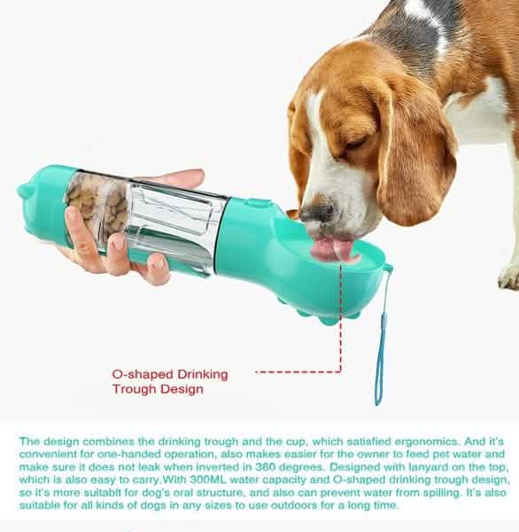 4-in-1 Portable Dog Water Bottle Dispenser DailySale