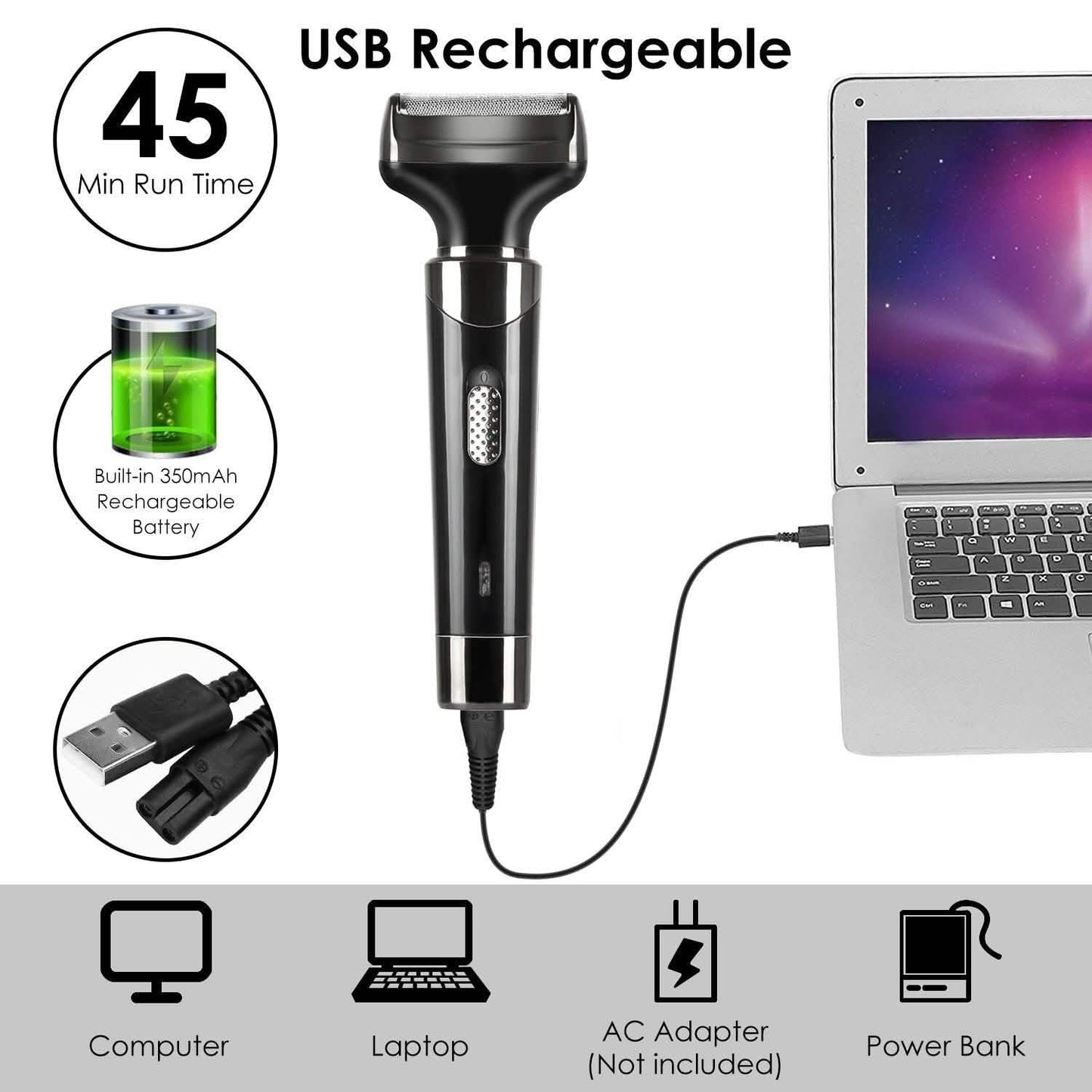 4-in-1 Rechargeable Hair Trimmer DailySale