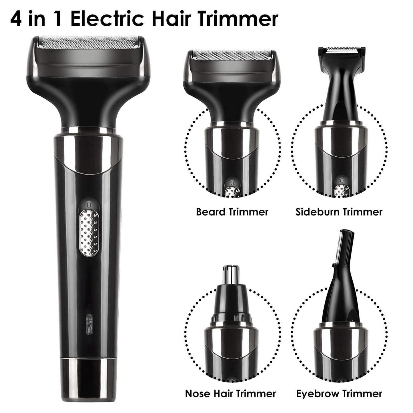 4-in-1 Rechargeable Hair Trimmer DailySale