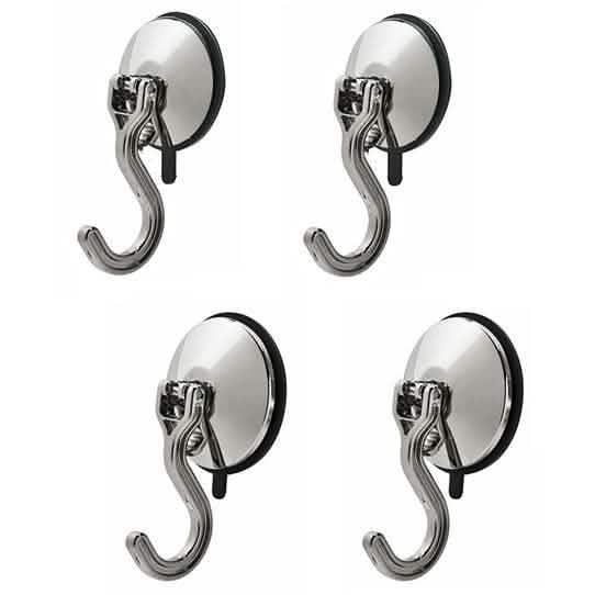 4-Pack: Bracketron Heavy-Duty Hooks Mount DailySale