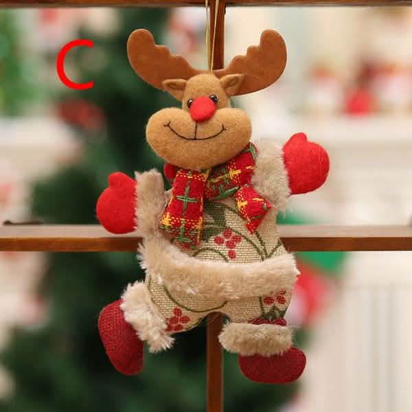 4-Pack: Christmas Doll Pendant Gifts DailySale