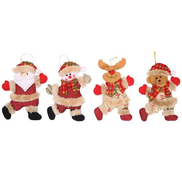 4-Pack: Christmas Doll Pendant Gifts DailySale